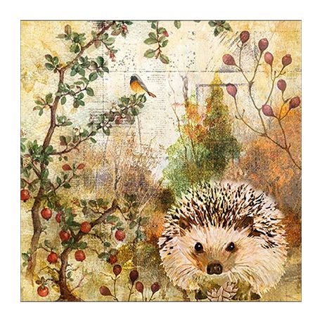 Servilleta Autumn Hedgehog