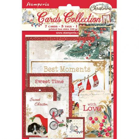 Romantic Christmas Cards Kit