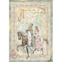 Papel Arroz A4 Sleeping Beauty Horse