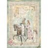 Papel Arroz A4 Sleeping Beauty Horse