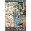 Papel Arroz A4 Sir Vagabond in Japan Lady