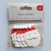 Santa Card Toppers