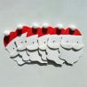 Santa Card Toppers 6 unidades