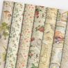 Aesops Fables Pattern 30x30 paper Pad - Detalle