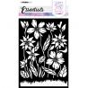 Stencil Flores y Cesped