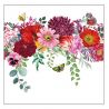 Servilleta Flower Border