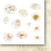 Woman In Gold Flower Deco 15X15 Set - Pagina 1