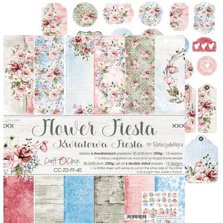 Flower Fiesta - Paper Set 30x30