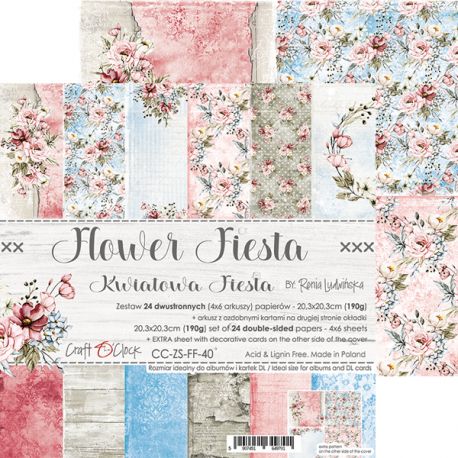 Flower Fiesta - Paper Set 20x20