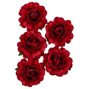 Rosas de papel - Rojo