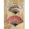 Papel Arroz A4 Abanicos