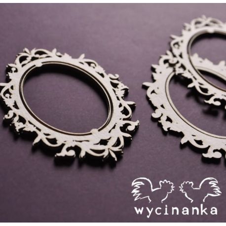 Laser Cut - Marco Ovalo Charming Laser Cut - Marco Ovalo Charming