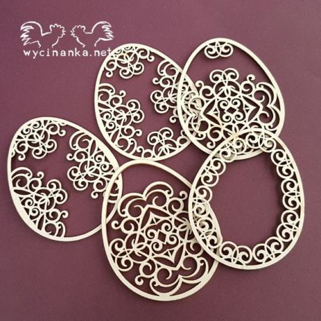 Laser Cut - Huevos decorados Laser Cut - Huevos decorados