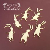 Laser Cut - Conejitos bailando