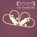 Laser Cut - Corazon y Pareja