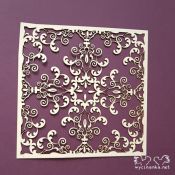 Laser Cut - Cuadrado decorado Tenderness
