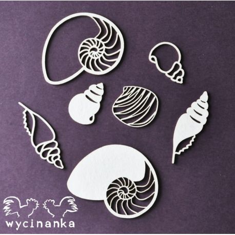 Laser Cut - Surtido de Conchas Laser Cut - Surtido de Conchas