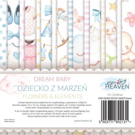 Dream Baby Flower Deco 15X15 Set Dream Baby Flower Deco 15X15 Set