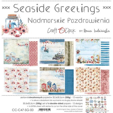 Seaside Greatings - Paper Set 30x30