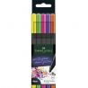 Finepen Grip 0,4mm Surtido 5 Neon