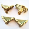 Pies de latón para cajitas
