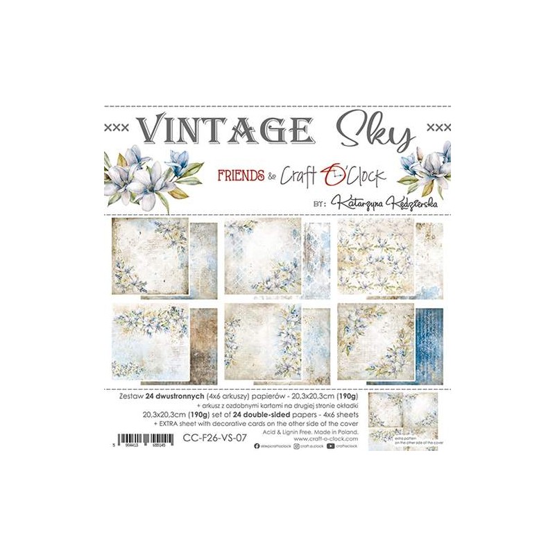 Vintage Sky - Paper Set 20x20
