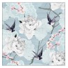 Servilleta Oriental Flower Blue
