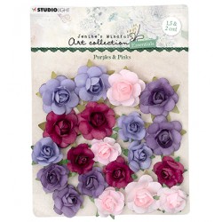 Rosas de papel - Purples...