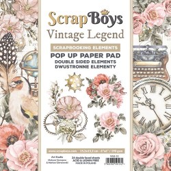 Vintage Legend - Pop Up Pad 15x15