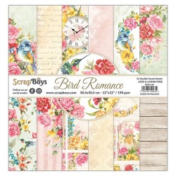 Bird Romance - Paper Set 30x30