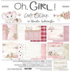 Oh Girl Paper Set 30x30