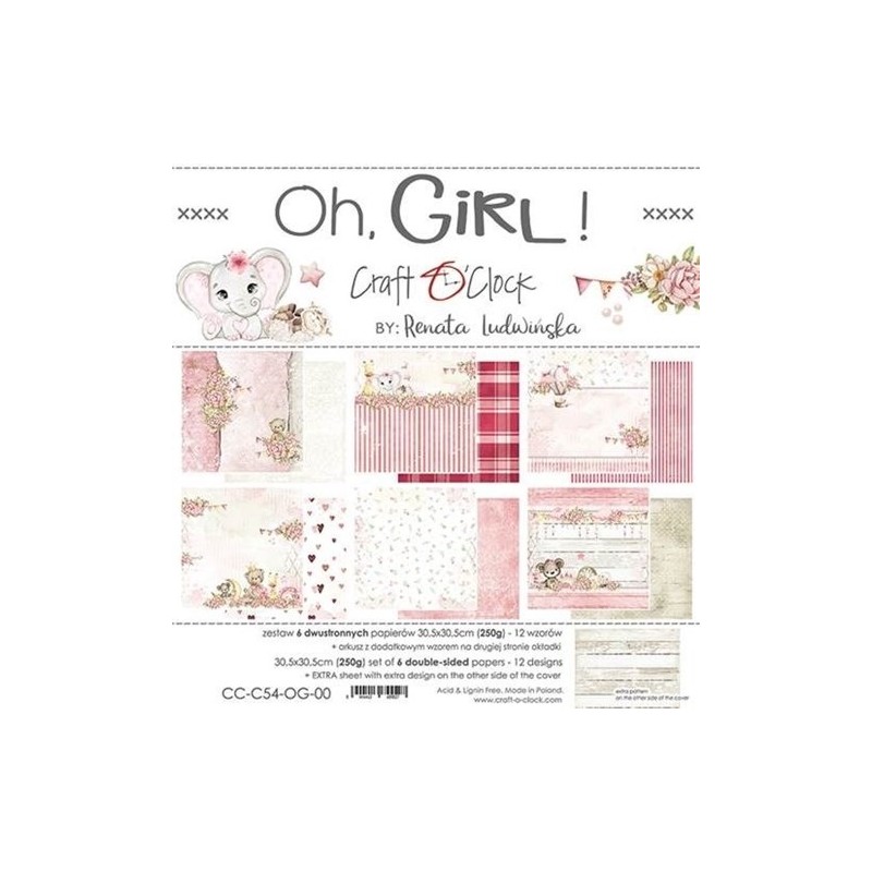 Oh Girl Paper Set 30x30