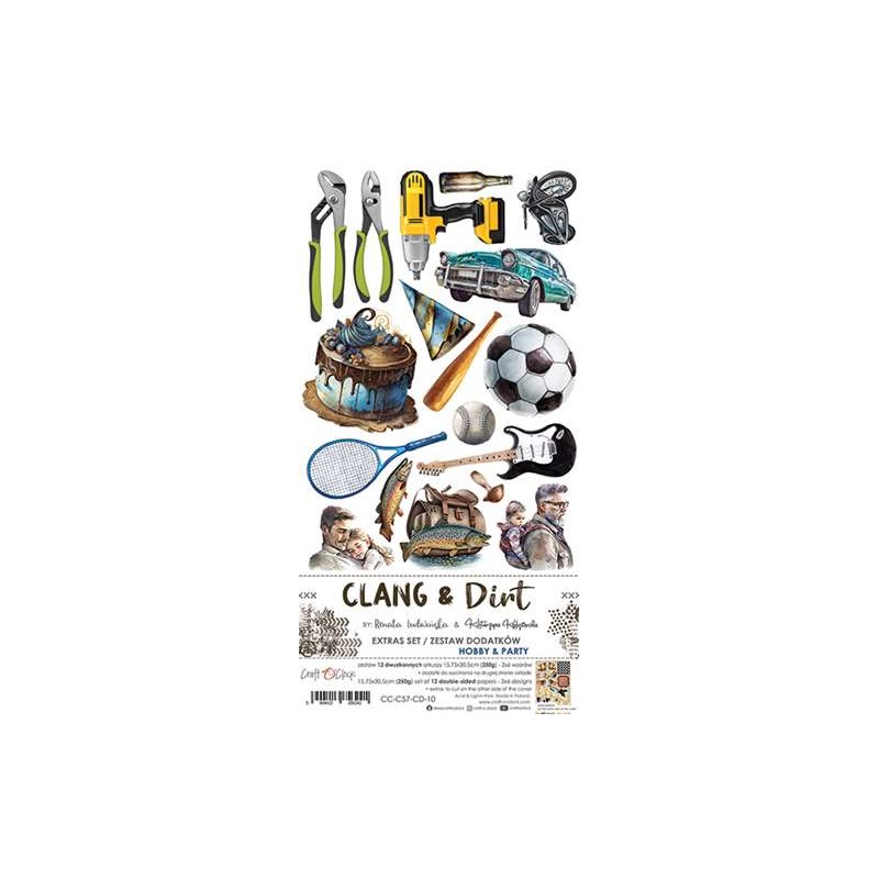 Clang and Dirt Hobby to Cut Set Clang and Dirt Hobby to Cut Set