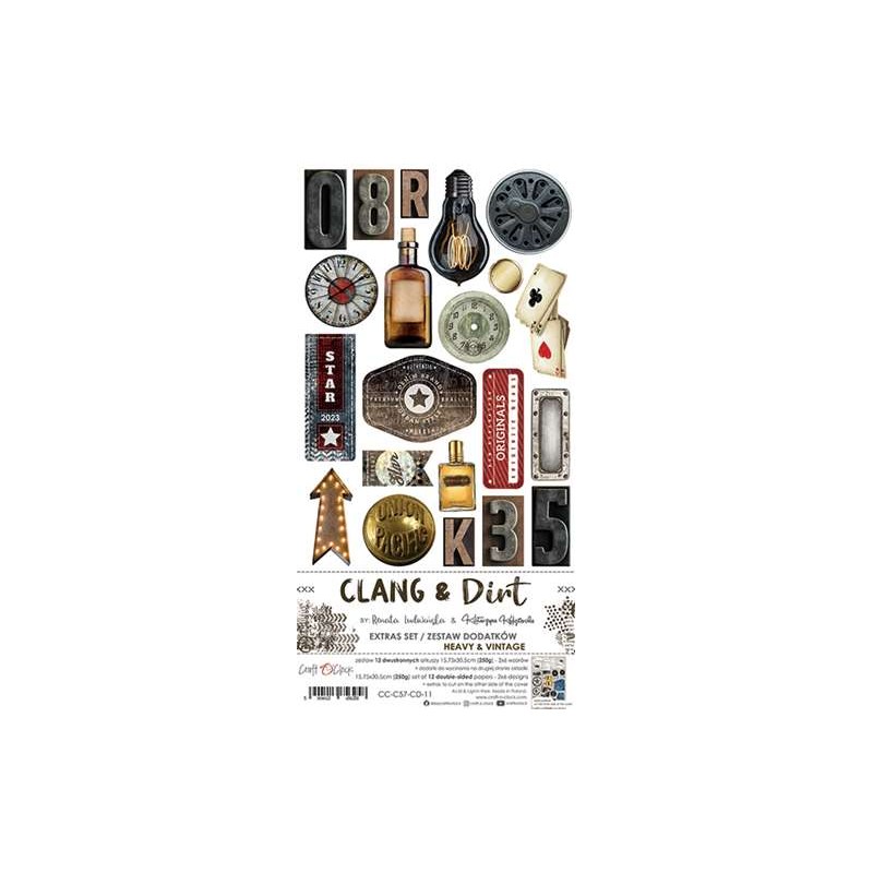 Clang and Dirt Vintage to Cut Set Clang and Dirt Vintage to Cut Set