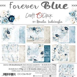 Forever Blue Paper Set 20x20
