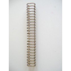 Espiral o wire para encuadernar con la Bind-it-All de Zutter tamaño 1" en color antique brass