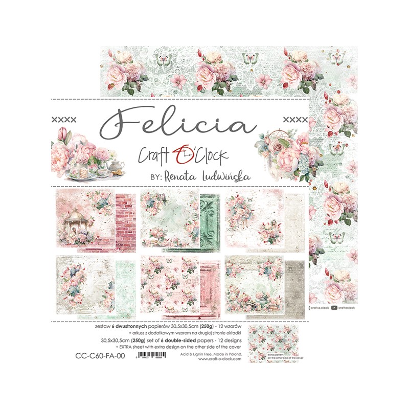 Felicia  Paper Set 30x30