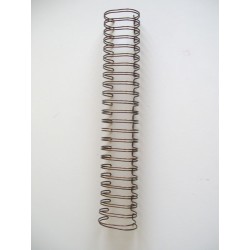 Espiral o wire para encuadernar con la Bind-it-All de Zutter tamaño 1 1/4" en color antique brass