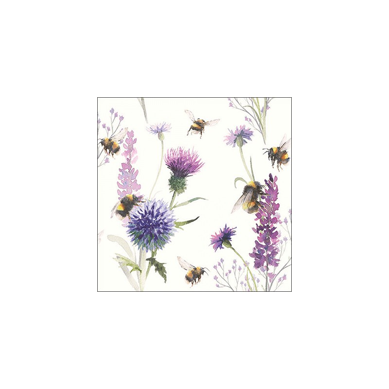 Servilleta Bumblebees in the Meadow Servilleta Bumblebees in the Meadow
