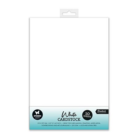 Set A4 de Cartulina Blanca