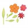 Sizzlits Die - Flowers & Leaves Set