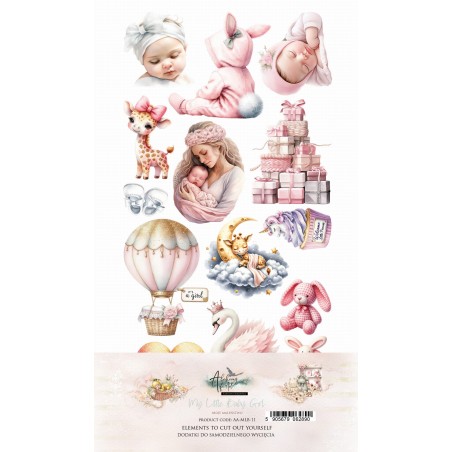 My Little Baby - Girl - Extras to Cut Set
