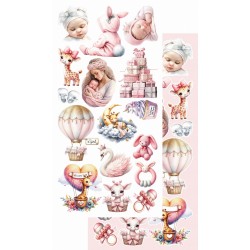 My Little Baby - Girl Extras to Cut Página 1