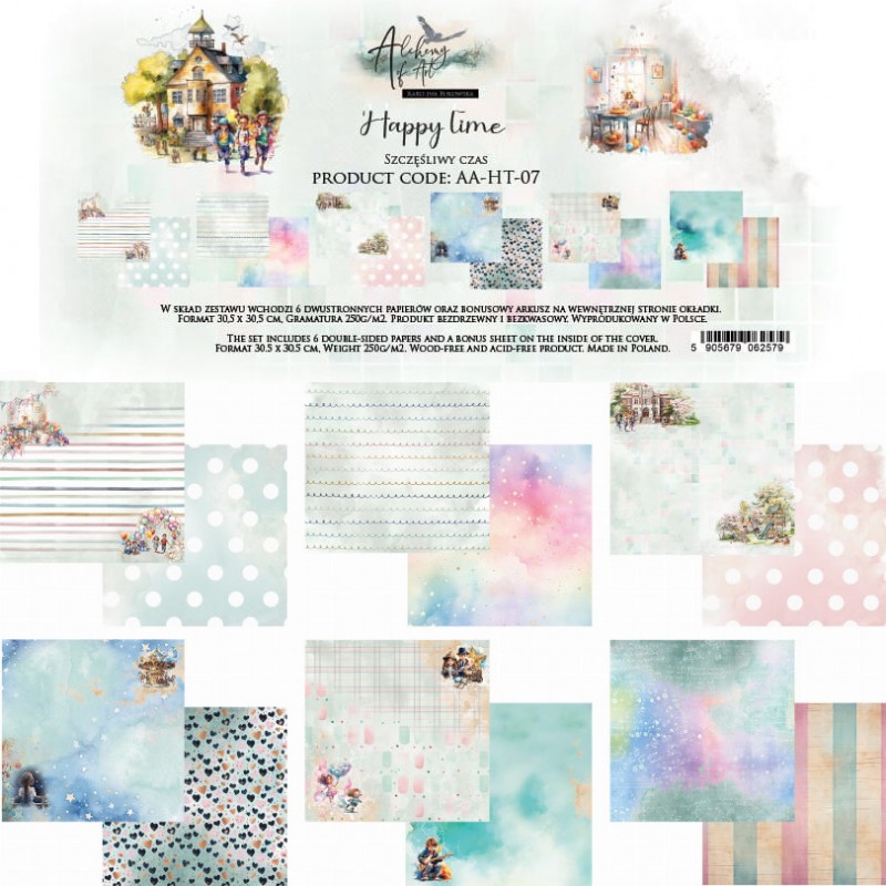 Happy Time - Paper Set 30x30 Happy Time - Paper Set 30x30