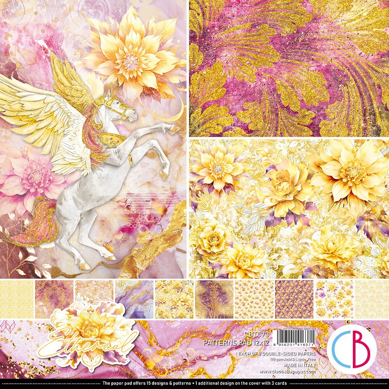 Ethereal Patterns 30x30 paper pad Ethereal Patterns 30x30 paper pad