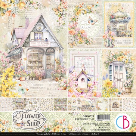 Flower Shop 30x30 paper Pad