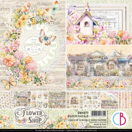 Flower Shop 20x20 paper Pad