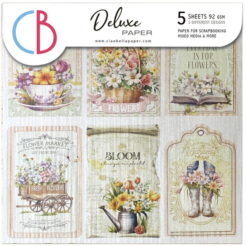 Deluxe Flower Shop Paper 15x15 Set Deluxe Flower Shop Paper 15x15 Set