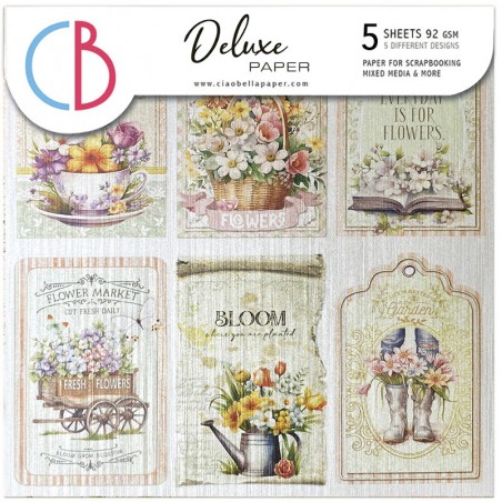 Deluxe Flower Shop Paper 15x15 Set
