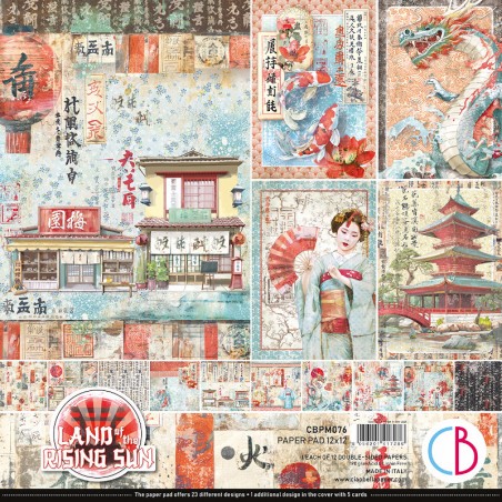 Land of the Rising Sun 30x30 paper Pad
